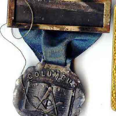 Pin: Annual Communication of the Grand Lodge of Ohio dated 1916