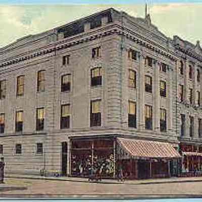 Postcard: Masonic Temple, Salamanca, New York. From a collection of photos of Masonic Temples, collector unknown
