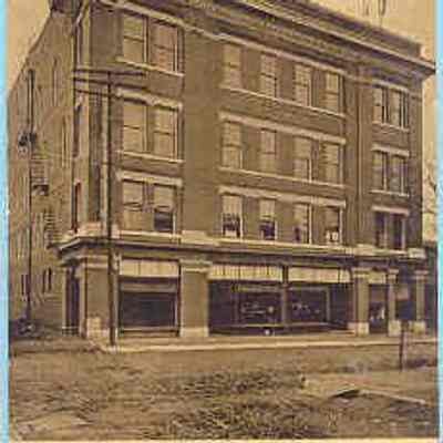 Postcard: Masonic Temple, Springfield, Missouri. From a collection of photos of Masonic Temples, collector unknown