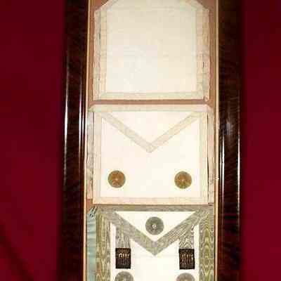 Apron: Set of three aprons from England dated 1910