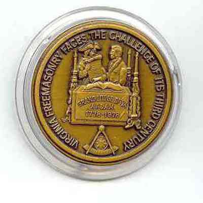 Coin: Grand Lodge of Virginia