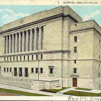 Postcard: Scottish Rite Cathedral, St. Louis, Missouri