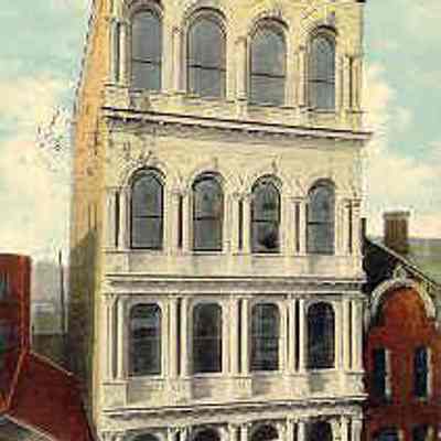 Postcard: Masonic Temple, Greeburg, Pennsylvania. Postmarked June 14, 1911. From a collection of photos of Masonic Temples, collector unknown