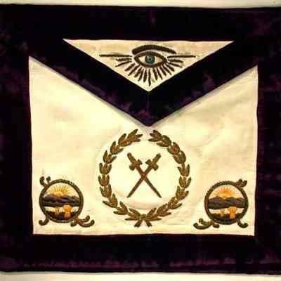 Apron: Grand Lodge apron, Grand Marshall