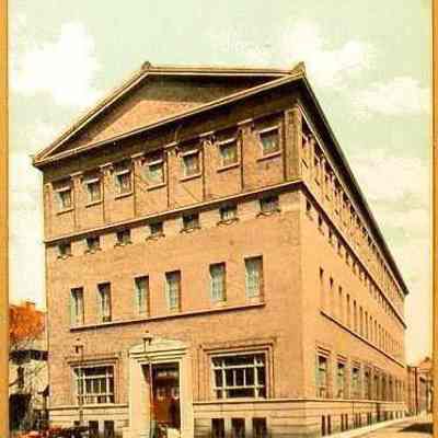 Postcard: Picture postcard showing the Masonic Temple, Columbus, Ohio