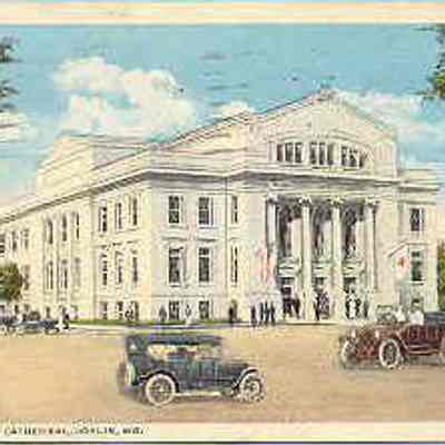 Postcard: Scottish Rite Cathedral, Joplin, Missouri