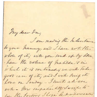 LETTER TO EMMA NICHOLAS MALONEY FROM OGDEN HOFFMAN