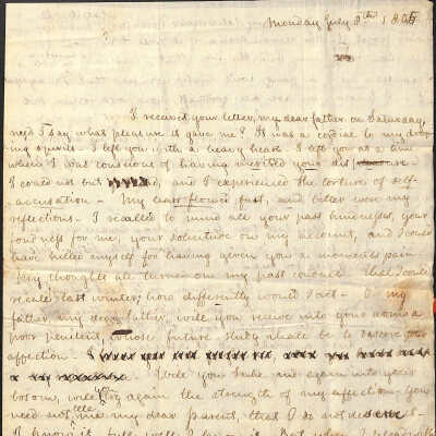 LETTER TO JUDGE JOSIAH HOFFMAN FROM ANNE HOFFMAN