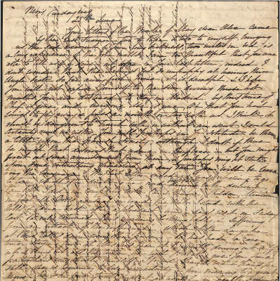 Letter from Mary (Molly) Hamilton to Alexander Hamilton III
