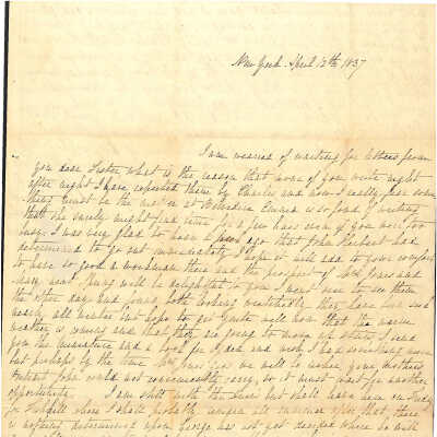 LETTER TO ANNE HOFFMAN FROM JULIA H