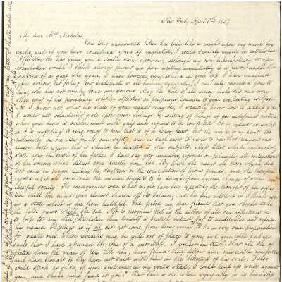 LETTER TO ANNE HOFFMAN FROM ANICARTHA MILLER