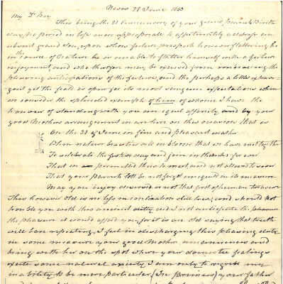 Letter from Robert Morris to Alexander Hamilton III