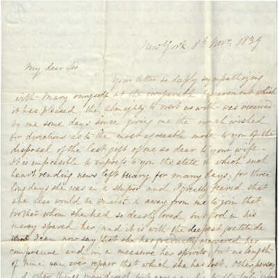 LETTER TO RICHARD S. MALONEY FROM JOHN A. KING SR.