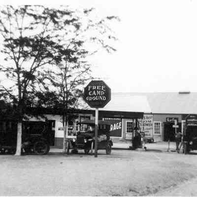 First Service Station in Kingman