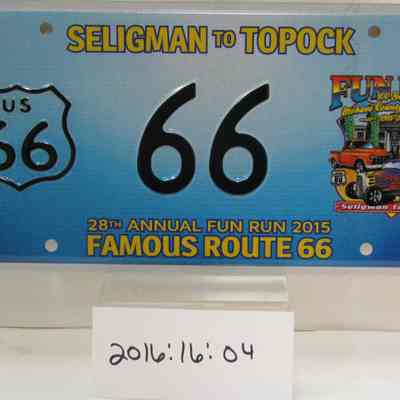 Plate, License