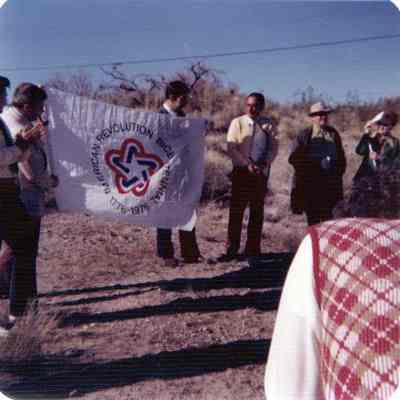 Bicentennial dedication of Camp Beale Springs Restoration Project