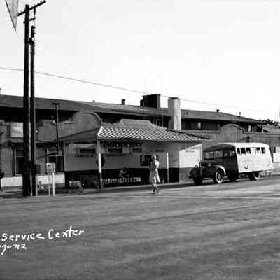 Bus Stop and Service Center