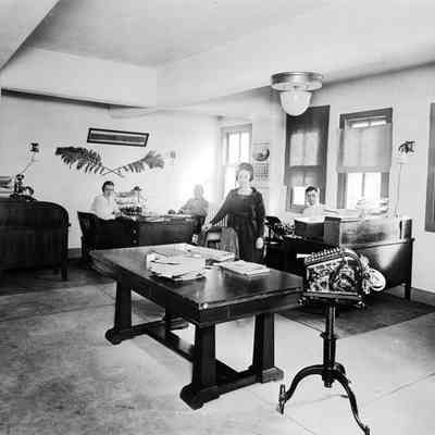 Central Commercial Co. office interior.