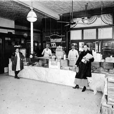 Interior of Kingman Meat Market