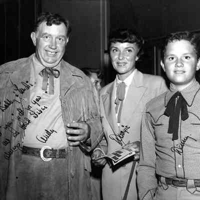 Andy, Dorothy and Dennis Devine