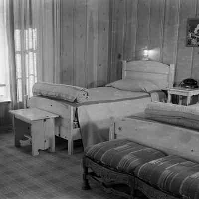 Interior of Kit Carson Motel