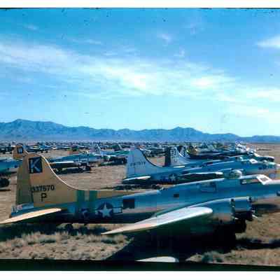 Photos of aircraft at KAAF after the War