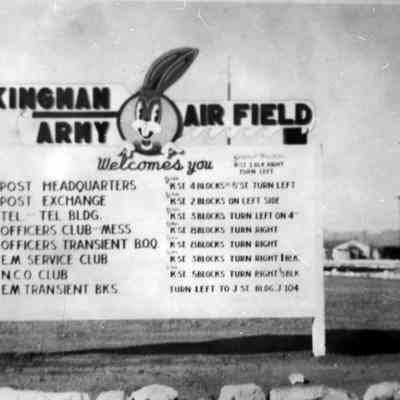 Air Field Entrance Sign
