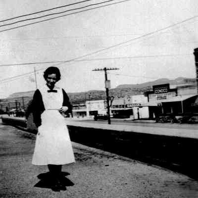 Harvey House waitress.