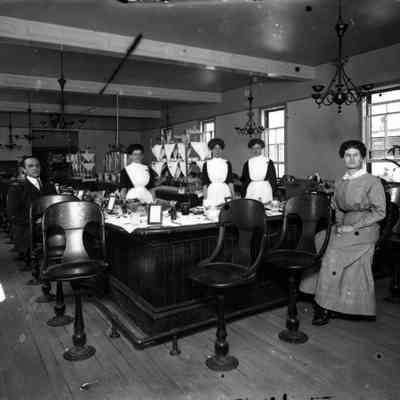 Harvey House interior. Seligman.