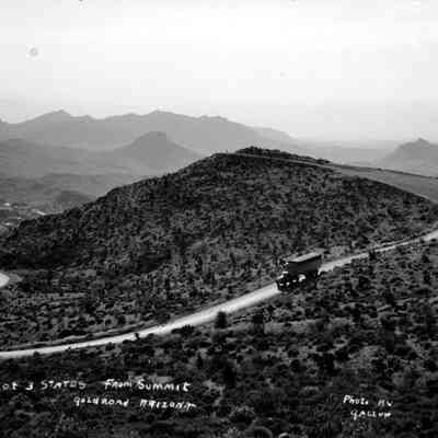View of Three States from Summit of Goldroad