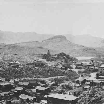Birds Eye view of Oatman