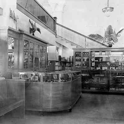 Interior of Central Commercial.