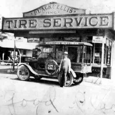 Kingman Dairy delivery truck.