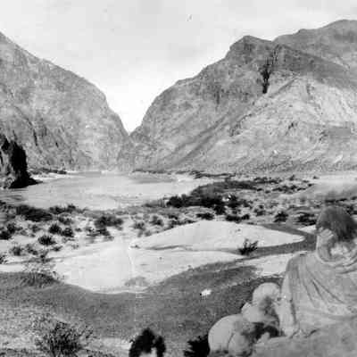 Original dam site for Hoover Dam.