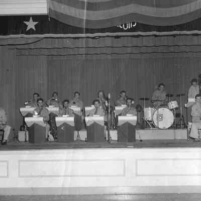 Army Air Field Band At High School