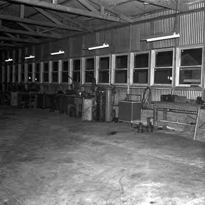 Interior of Old Trails Garage, Kingman, AZ.