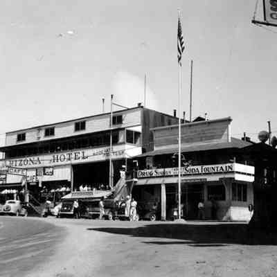 Arizona Hotel at Oatman,AZ
