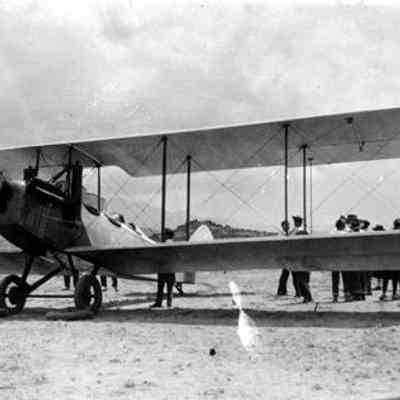 First one of three Airplanes to land in Kingman
