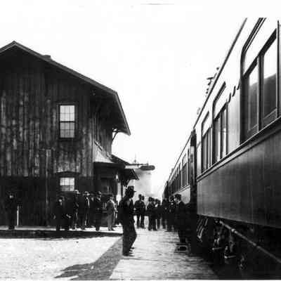 Atlantic & Pacific Railroad Station in Kingman