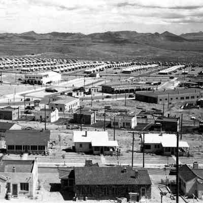 Town built to support construction of Hoover Dam.