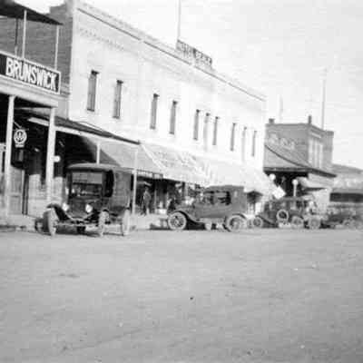 Panoramic view of the Hotels Brunswick & Beale.