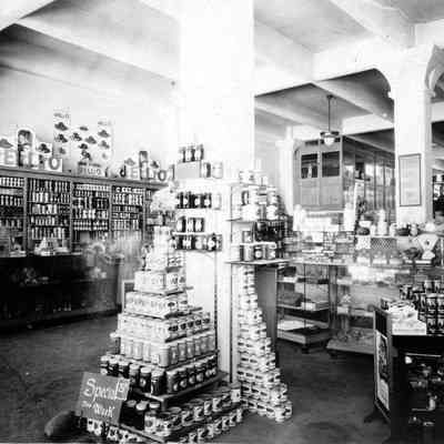 Grocery show room.