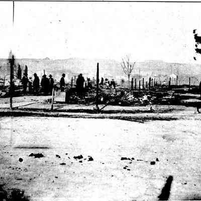 Front St. fire, Kingman, AZ May 1898.
