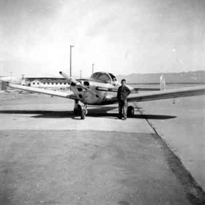 Kingman Airport - Earl Cook's Plane