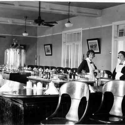 Interior of Harvey House