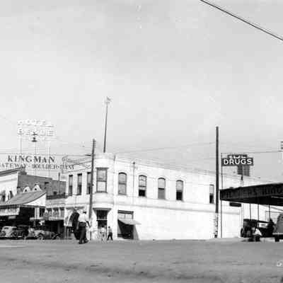 Looking NW from Andy Devine & 4th St.