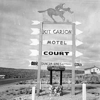Kit Carson Motel - 1956