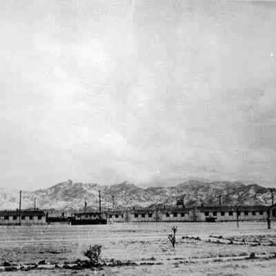 Air Field looking toward Hualapai Mountains