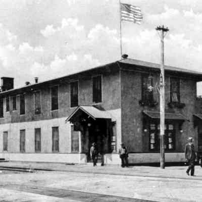 Exterior view of Harvey House.