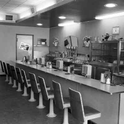 Chocolate Shop interior.